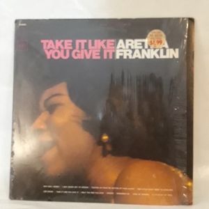 Aretha Franklin Take It Like You Give It LP Record